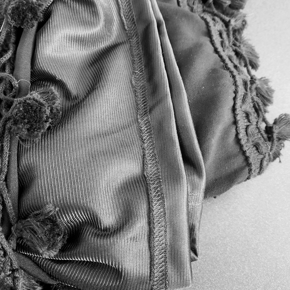 Retro Threads Black tassel pants size XXL. - Picture 6 of 7